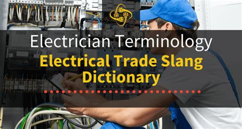 electrician slang